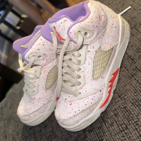 Air Jordan Kids 5 Retro GG 'Easter’ size 11c - Picture 6 of 6